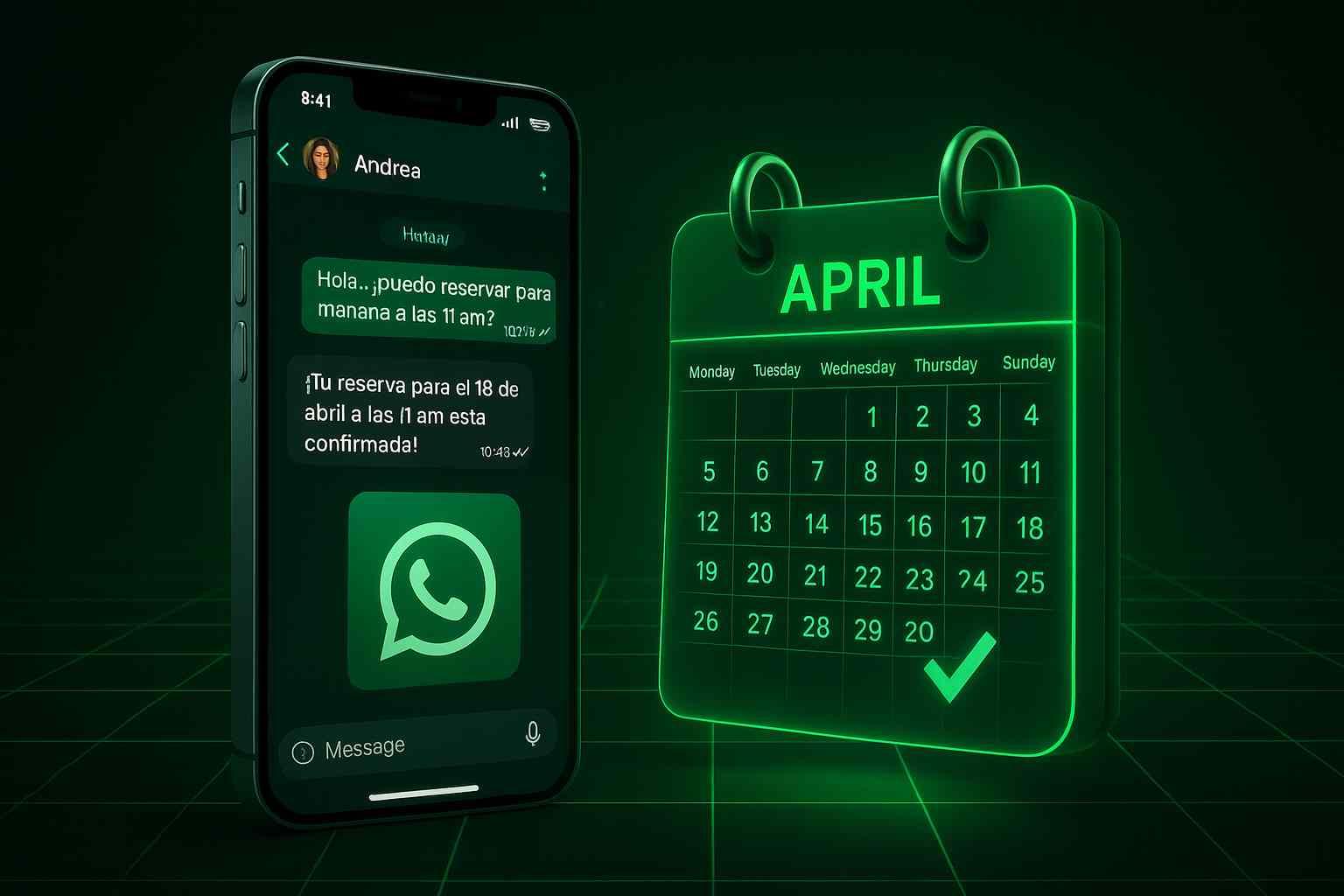 Imagen representativa de Reservas automáticas por WhatsApp